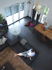 Rolladen Innenansicht